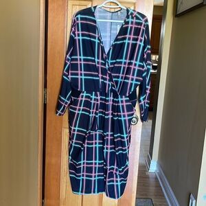 Neon Geometric Dress - Brand New!